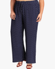 Sofia Printed Pull-On Pants - thumbnail