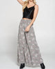 Classic Plaid Wide-Leg Palazzo Pants in Grey - thumbnail