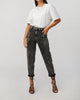 Lara Croft Jeans in Washed Grey - thumbnail