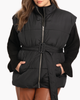 Victoria Belted Puffer Vest - thumbnail