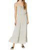 Linen Luna Maxi in Black Stripe - thumbnail