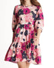 Phoebe Cotton Skimmer Dress in Multi - thumbnail