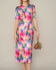 Short Sleeve Kate Dress in Melting Florals - thumbnail