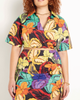 Madelyn Cropped Collared Top - thumbnail