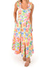 Empire Maxi Dress in Candy Cheetah - thumbnail