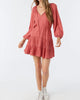 Harla Dress in Dusty Cedar - thumbnail
