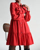 Shirt Dress in Red - thumbnail