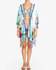 Costa Azul Short Kimono Cover Up in Multi - thumbnail