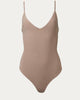 Essential Stretch-Jersey Bodysuit in Mauve - thumbnail