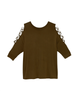 Risa Lace Up Tee - thumbnail