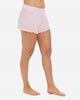 Ribbed Jersey Sleep Short in Pastel Pink - thumbnail