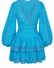 Mika Lagoon Wrap Dress in Lagoon - thumbnail
