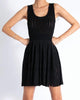 Phoebe Knit Mini Dress in Black - thumbnail