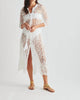 Matahari Dress With Slip in White - thumbnail