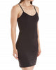 Silk Magic Microfiber Full Slip Dress in Ebony - thumbnail
