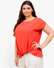 Rachel Knotted Tee - thumbnail
