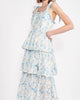 Claire Midi Dress in Light Blue - thumbnail