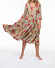 Ruby Cotton Sun Dress in Mint Tea Dance - thumbnail