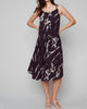 Printed Cami Dress in Black - thumbnail