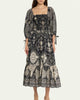 Jazzy Dress in Black Scroll Terrace - thumbnail