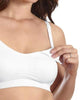 Santoni Wirefree Nursing Bra in White - thumbnail