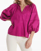 Molly Cotton Solid Top in Bougainvillea - thumbnail