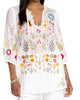 Mikah Tunic in White - thumbnail