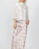 Scalloped Crochet Top in White - thumbnail