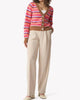 Farley Fairisle Cardigan in Red Multi - thumbnail