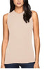 Krystine-Sleeveless Rib Tank Top in Gradenia - thumbnail