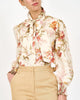 Georgia Blouse in Ivory Brocade - thumbnail