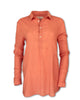 Dobby Double Pocket Tunic in Sunset - thumbnail