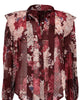 Selena Poet Blouse in Dahlia Print - thumbnail