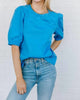 Sherry Top in Royal - thumbnail