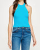 Look Into It Tank in Aquamarine Blue - thumbnail