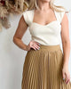 Glacie Top in White - thumbnail