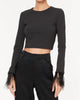 Shiza Top in Black - thumbnail