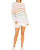 Flurry Sweater in Powder Stripe - thumbnail
