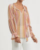 Cerci Blouse in Chevron Stripe - thumbnail