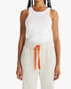 The Chin Ups Tank in White - thumbnail