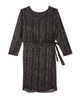 Jules 3/4 Sleeve Textures Shirt Dress - thumbnail