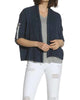 Tab Sleeve Cardigan in Navy - thumbnail