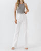Stephanie Solid Body Suit in Heather Grey - thumbnail