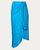 Skirt in Turquoise Jacquard - thumbnail