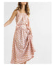 Skirt With Yoke in Petal Print - thumbnail