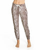 Snake Bite Feather Knit Jogger in Cocoa - thumbnail