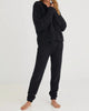 Sweater Jogger Pants in Black - thumbnail