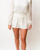Sophia Romper in White - thumbnail