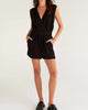 Sun Tanned Romper in Black - thumbnail