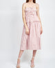 Striped Sleeveless Dress in Pink - thumbnail